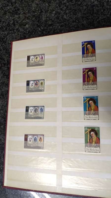 St Helena small selection in Album