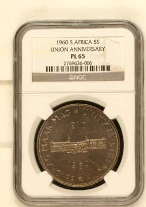 1960 S.Africa 5S Union Anniversary  by NGC