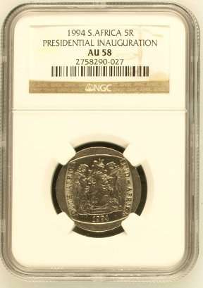 1994 S.Africa 5R Presidential Inauguration  by NGC
