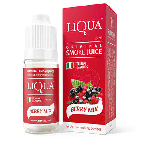 30ml Liqua Berry Mix Flavoured E Liquid 18mg