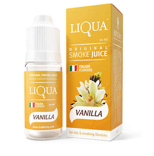 30ml Liqua Vanilla Flavoured E Liquid 18mg