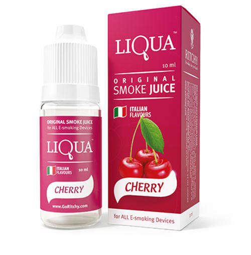 30ml Liqua Cherry Flavoured E Liquid 18mg