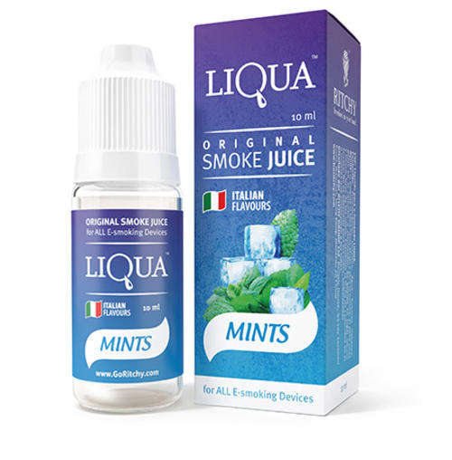 30ml Liqua Mint Flavoured E Liquid 18mg
