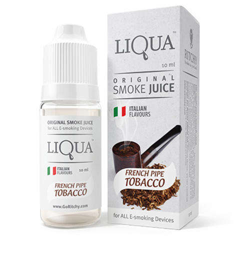 30ml Liqua French Pipe Tobacco Flavoured E Liquid 24mg