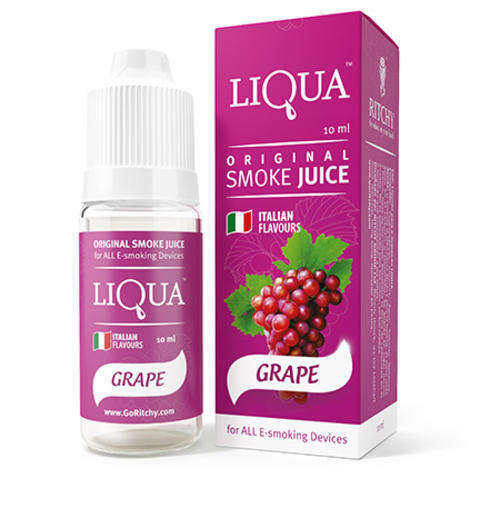 30ml Liqua Grape Flavoured E Liquid 18mg