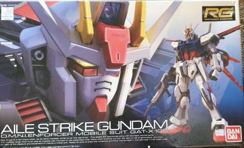 Bandai RG Aile Strike Gundam