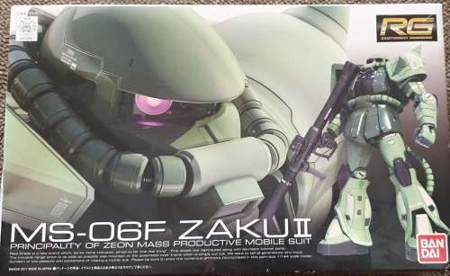 Bandai RG MS 06F Zaku II