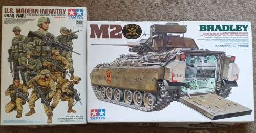 Tamiya US M2 Bradley IFV and Modern US Infantry 1/35