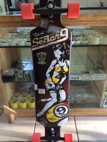 BRAND NEW SECTOR 9 DOWNHILL SKATEBOARD - NATASHA