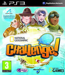 new ps3 game NATIONAL GEOGRAPHIC CHALLENGE!!!!!
