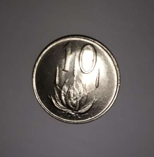 1965 10c coin - English