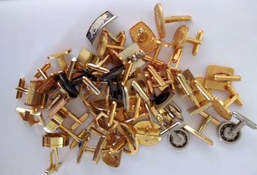 Lot of mens cufflinks