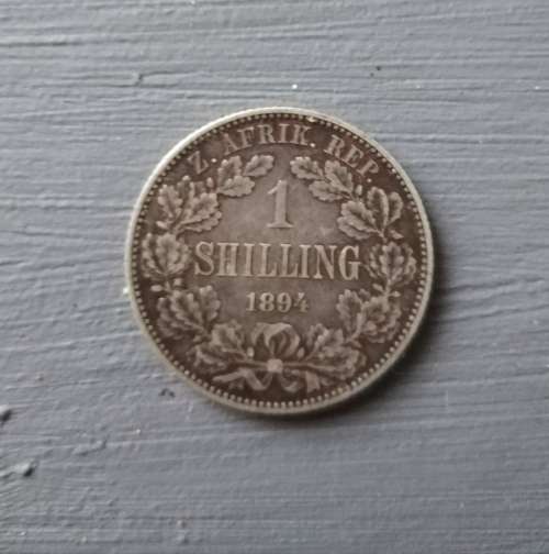 1894 Kruger 1 Shilling