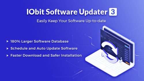 IObit Software Updater 3 PRO 1 Year 3PC Key Original