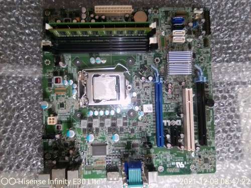 DELL OPTIPLEX 990 Motherboard + 8GB SAMSUNG DDR 3 RAM + I5 2440 3.3GHz CPU 100% Working