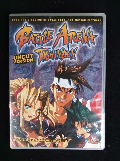 Japanese Anime\Manga Battle Arena Toshiden Uncut 2003 DVD R2000+ RARE