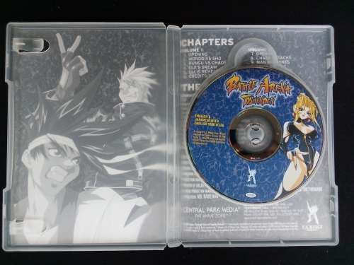 Japanese Anime\Manga Battle Arena Toshiden Uncut 2003 DVD R2000+ RARE