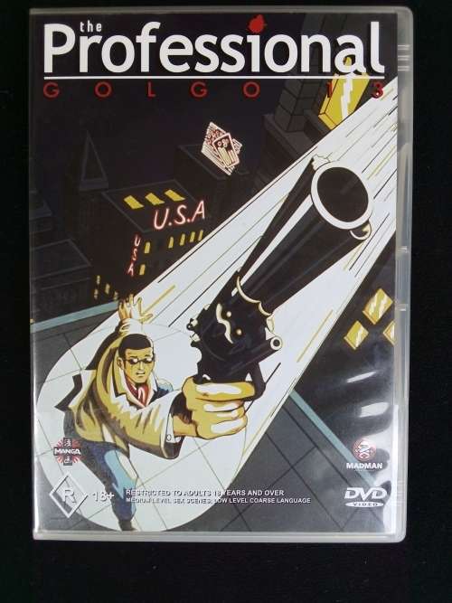 Japanese Anime\Manga Golgo 13 The Professional 2002 DVD R1200+ RARE