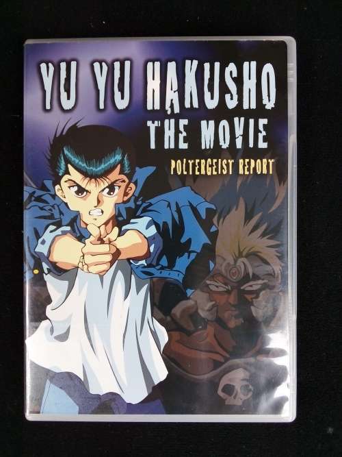 Japanese Anime\Manga Yu Yu Hakusho The Movie Poltergeist Report DVD R750+ RARE