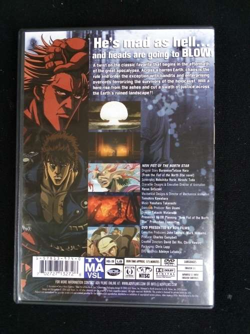 Japanese Anime\Manga New Fist of the North Star - Complete Collection 2005 DVD R1500+ RARE