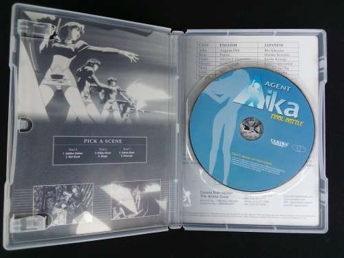 Japanese Anime\Manga  Agent Aika - Naked Missions 2001 DVD R500+ RARE