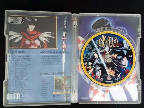 Japanese Anime\Manga Ninja Scroll 1998 DVD RARE