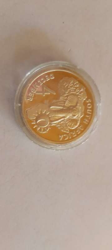 South Afrika ,,,Africlipse 2002 coin
