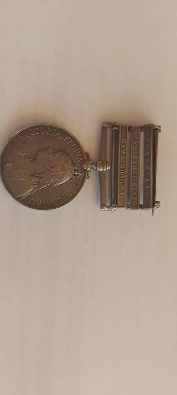 Boer War Queen South Afica Medal