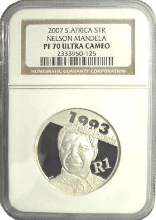NGC PF70 Mandela R1 1993 - Perfect coin