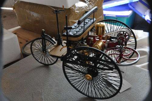 1887 mercedes benz patent wagen from franklin mint 1:8th scale