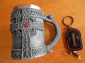 Mug and key ring