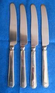 SAA silver plated knives - very good condition