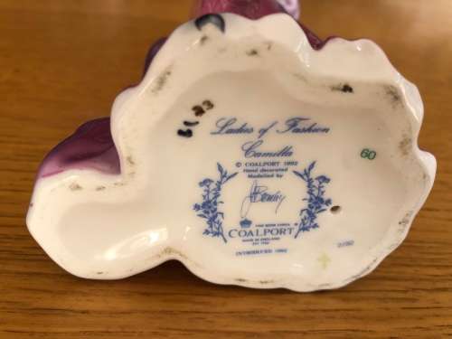 COALPORT : Ladies of Fashion - Camilla (signed)