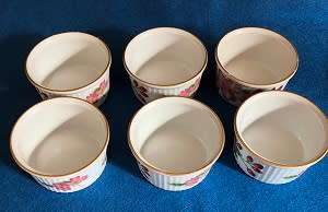 Royal Worcester ramekins Pershore (SET OF 6 - ONE PRICE!)