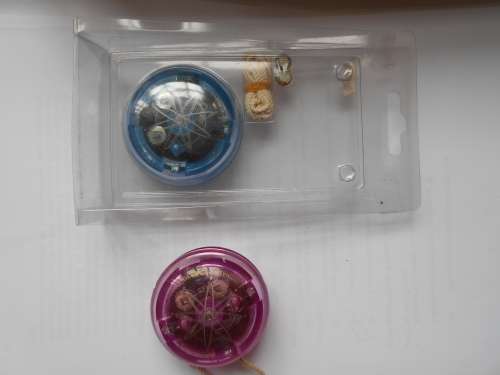 4 Yoyos including Coca Cola, Future Kids, Ballistics Pro-Yo collection x 2