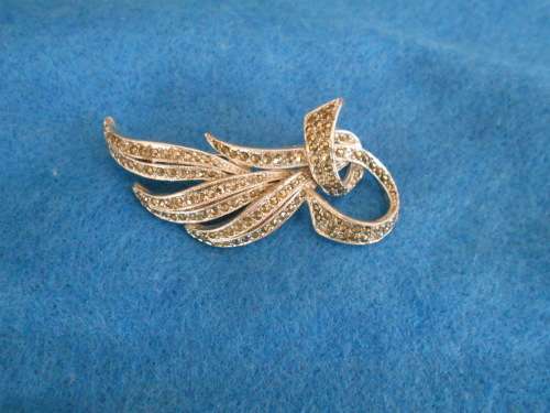 Marcasite brooch marked Spinx