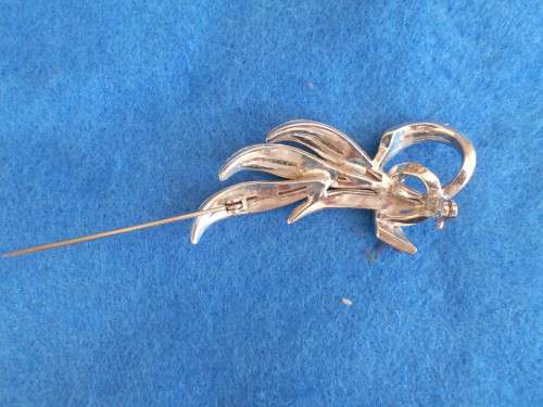 Marcasite brooch marked Spinx