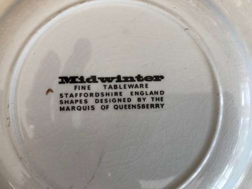 Midwinter Indian Tree side plate