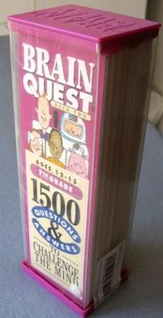 BRAIN QUEST (Ages 12-13) : 1500 Questions & Answers to challenge the mind