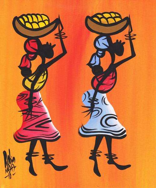 ROBIN NKATA - Collectible Signed Original - Christmas Giveaway!