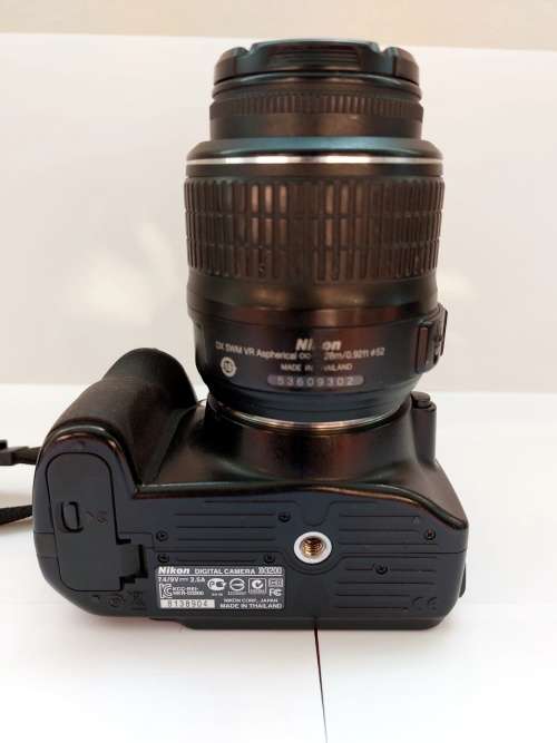 NIKON D3200 with NIKON 18-55mm Lens and NIKON 55-200mm lens