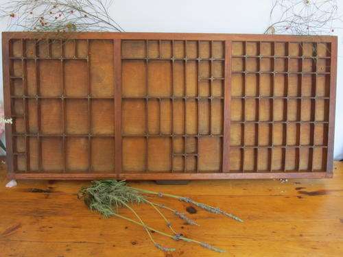 OLD TIME PRINTERS TRAY