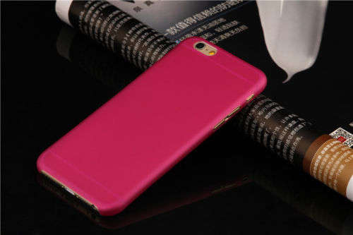 Pink Matte Ultra Thin Semi See-through Iphone 6 Plus/6s Plus Cover Case