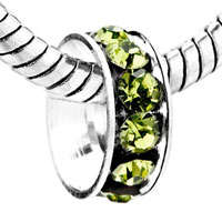 Silver plated genuine Pugster charms for European bracelets (Pandora, Troll etc.)