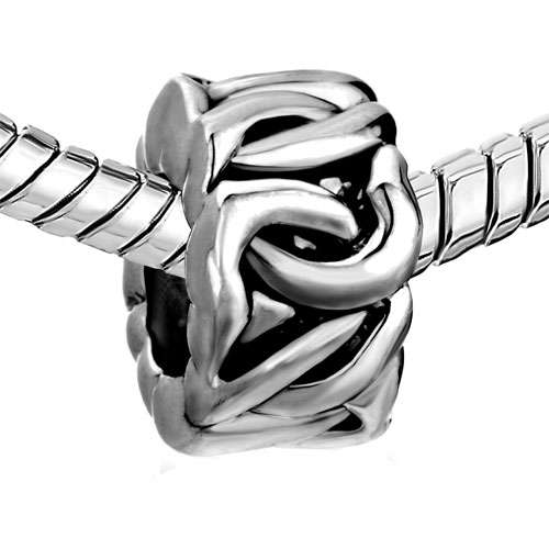 Silver plated genuine Pugster charms for European bracelets (Pandora, Troll etc.)