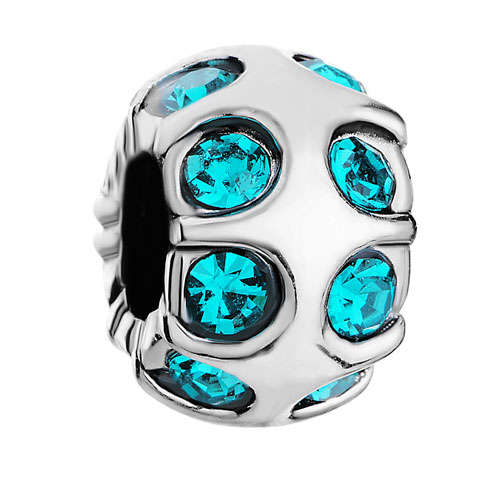 Silver plated genuine Pugster charms for European bracelets (Pandora, Troll etc.)