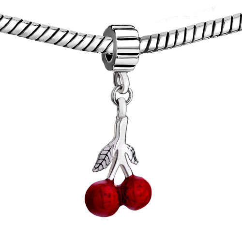 Silver plated genuine Pugster charms for European bracelets (Pandora, Troll etc.)