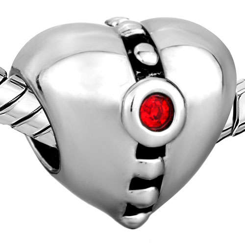 Silver plated genuine Pugster charms for European bracelets (Pandora, Troll etc.)