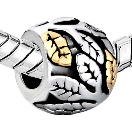 Silver plated genuine Pugster charms for European bracelets (Pandora, Troll etc.)