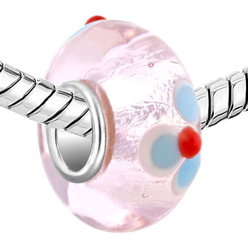 Silver plated genuine Pugster charms for European bracelets (Pandora, Troll etc.)